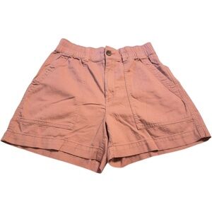 🌹GAP ELASTIC WAIST SALMON POCKET SHORTS